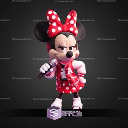 Minnie Mouse Urban Vibes Streetwear No AMS STL Files