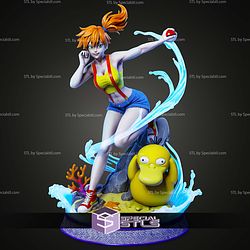 Misty And Psyduck 320mm STL Files