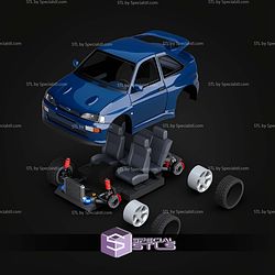 Model Kit Car Collection Escort RS Cosworth STL Files