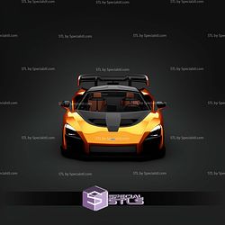 Model Kit Car Collection Mclaren Senna STL Files