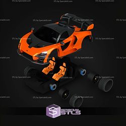 Model Kit Car Collection Mclaren Senna STL Files