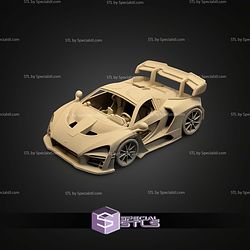 Model Kit Car Collection Mclaren Senna STL Files