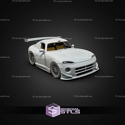 Model Kit Car STL Files Viper GTS R 1999