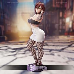 Momo Ayase Fishnet STL Files