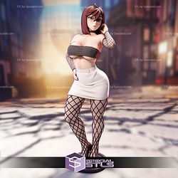Momo Ayase Fishnet STL Files