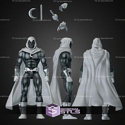 Moon Knight Classic 1 12 Action Figure Marvel Legends STL Files