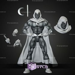 Moon Knight Classic 1 12 Action Figure Marvel Legends STL Files