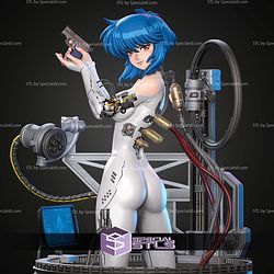 Motoko Kusanagi Ghost In The Shell Lab 241mm STL Files