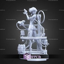 Motoko Kusanagi Ghost In The Shell Lab 241mm STL Files