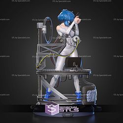 Motoko Kusanagi Ghost In The Shell Lab 241mm STL Files