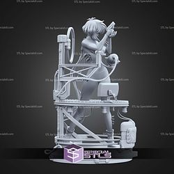 Motoko Kusanagi Ghost In The Shell Lab 241mm STL Files