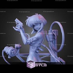 Motoko Kusanagi Ghost In The Shell Lab 241mm STL Files