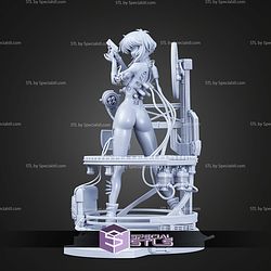 Motoko Kusanagi Ghost In The Shell Lab 241mm STL Files