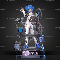 Motoko Kusanagi Ghost In The Shell Lab 241mm STL Files