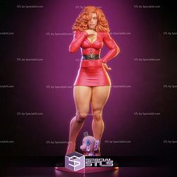 Ms Bellum The Powerpuff Girls Realistic 323mm STL Files