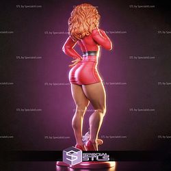 Ms Bellum The Powerpuff Girls Realistic 323mm STL Files