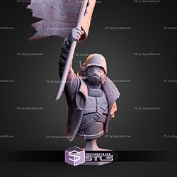 NCR Ranger Fallout Revolution Bust 170mm STL Files