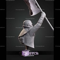 NCR Ranger Fallout Revolution Bust 170mm STL Files