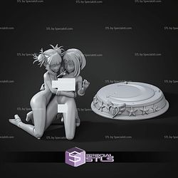 Ochaco And Togasailors 130mm MHA ALT School Girl STL Files