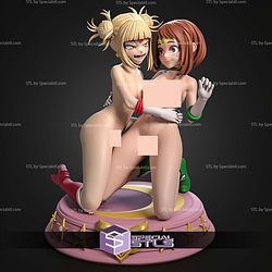 Ochaco And Togasailors 130mm MHA ALT School Girl STL Files