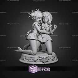 Ochaco And Togasailors 130mm MHA School Girl STL Files