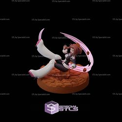 Ochaco Uraraka Falling 165mm STL Files