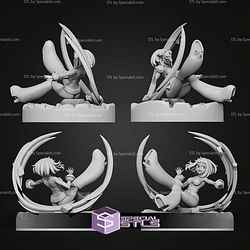 Ochaco Uraraka Falling 165mm STL Files