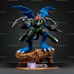 Paildramon Digimon 237mm STL Files