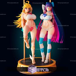 Panty And Stocking Super Stacked Digital STL Files