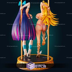 Panty And Stocking Super Stacked Digital STL Files