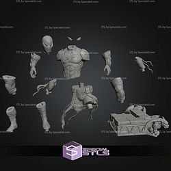 Phantom Web Knight SpiderMan Moon Knight Basic STL Files