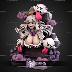 Pin Up Girl Collection Ghostly Boo Princess STL Files