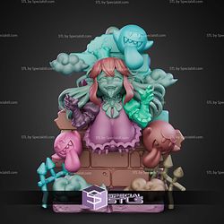 Pin Up Girl Collection Ghostly Boo Princess STL Files