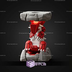 Pokemon Clone Lab Colletion Groudon STL Files