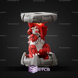 Pokemon Clone Lab Colletion Groudon STL Files