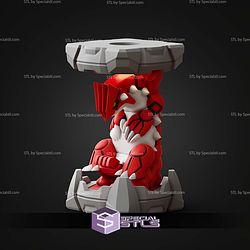 Pokemon Clone Lab Colletion Groudon STL Files