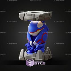 Pokemon Clone Lab Colletion Kyogre STL Files