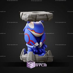 Pokemon Clone Lab Colletion Kyogre STL Files