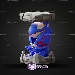 Pokemon Clone Lab Colletion Kyogre STL Files