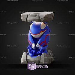 Pokemon Clone Lab Colletion Kyogre STL Files