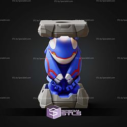 Pokemon Clone Lab Colletion Kyogre STL Files
