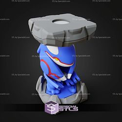 Pokemon Clone Lab Colletion Kyogre STL Files