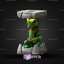 Pokemon Clone Lab Colletion Rayquaza STL Files