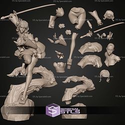 Psylocke Daring Daifuku 295mm STL Files