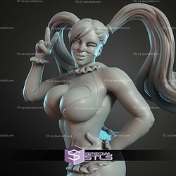 Rainbow Mika Street Fighter 32mm 75mm STL Files