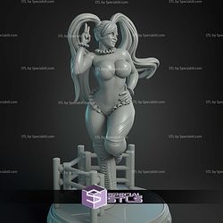 Rainbow Mika Street Fighter 32mm 75mm STL Files