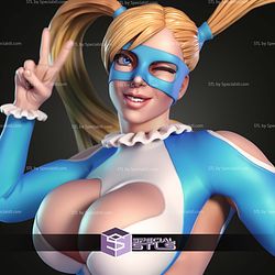 Rainbow Mika Street Fighter Smile STL Files