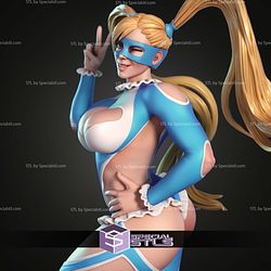 Rainbow Mika Street Fighter Smile STL Files