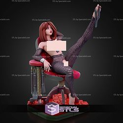 Red Room Rose 144mm ATL STL Files