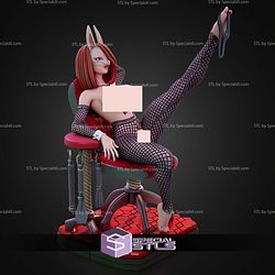 Red Room Rose 144mm ATL STL Files